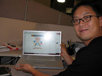 Happy 100 Million from Mozilla HQ!