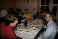 A Group of Mozillians Sharing a Meal