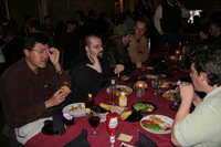 Group Eating Dinner