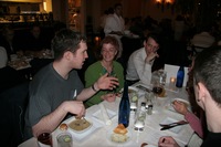 Mozillians Sharing a Meal