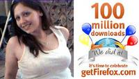 JulieAnne84 Firefox 100 Million